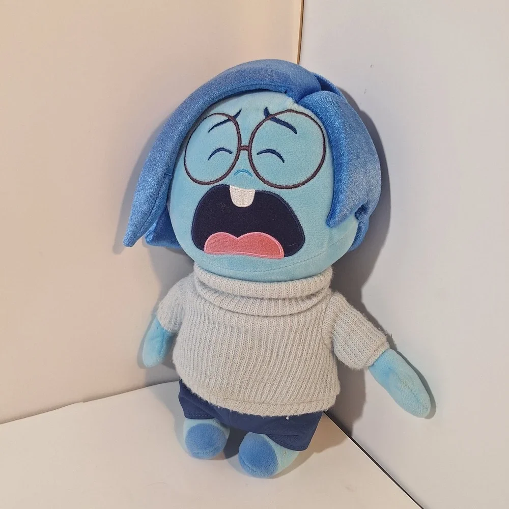 Disney Inside Out Sadness Blue Soft Plush‎ Stuffed Doll Toy 11